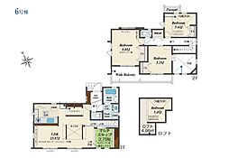 羽村市羽中2丁目第1期　新築戸建　全10棟　6号棟