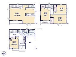 川崎市多摩区宿河原7丁目 新築戸建 全1棟 A号棟