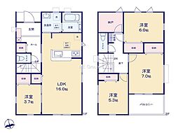 武蔵村山市本町5丁目第8 新築戸建 全2棟 1号棟
