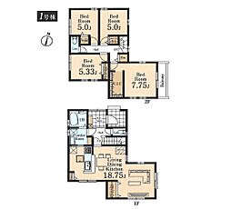 武蔵村山市大南1丁目第4 新築戸建 全3棟 1号棟