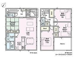 八王子市弐分方町第40 新築戸建 全3棟 1号棟