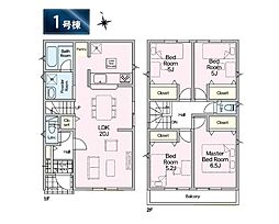 伊勢原市下落合第12 新築戸建 全2棟 1号棟