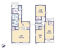 昭島市中神町6期 新築戸建 全1棟 A号棟