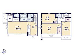 小平市花小金井5丁目5期 新築戸建 全2棟 A号棟