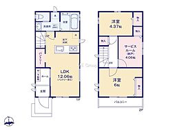 小平市花小金井5丁目5期 新築戸建 全2棟 B号棟