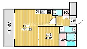 大阪府大阪市東成区中道３丁目（賃貸マンション1LDK・3階・39.71㎡） その2