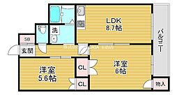 近鉄難波線 今里駅 徒歩5分