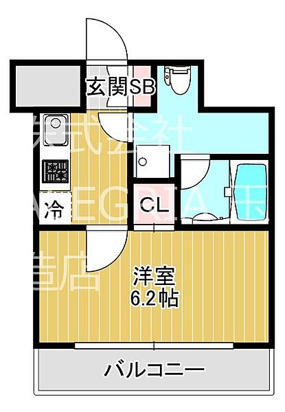 大阪府大阪市東成区大今里南２丁目(賃貸マンション1K・8階・21.93㎡)の写真 その2