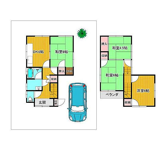 間取り 大和高田市大字出