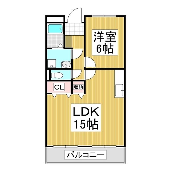 長野県諏訪市大字四賀(賃貸マンション1LDK・1階・48.60㎡)の写真 その2