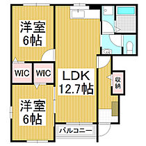 プリムヴェールgodo　C  ｜ 長野県諏訪市大字四賀（賃貸アパート2LDK・1階・57.83㎡） その2