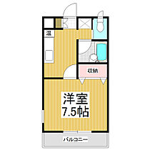 ドリーム西高木  ｜ 長野県諏訪郡下諏訪町（賃貸アパート1K・1階・24.84㎡） その2