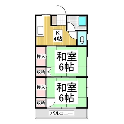 湖波荘1号棟_間取り_0
