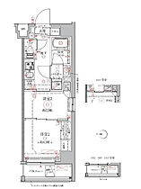 クレイシアIDZ本所吾妻橋  ｜ 東京都墨田区本所4丁目（賃貸マンション2K・4階・25.36㎡） その2