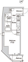 クレセント虎ノ門新橋  ｜ 東京都港区新橋5丁目（賃貸マンション1K・4階・25.49㎡） その2