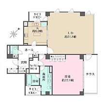 Blossom Terrace 102 ｜ 東京都港区赤坂1丁目（賃貸マンション1LDK・1階・140.28㎡） その2