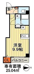 間取図画像 1K