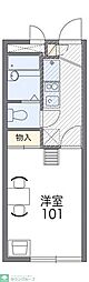 レオパレス船橋南本町 1Kの間取図画像