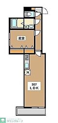 (仮称)ミリアビタ船橋 1LDKの間取図画像