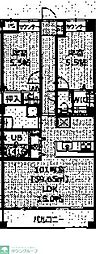 Villa Verde 2LDKの間取図画像