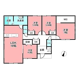 リーブルガーデン　一宮市明地の平屋　4号棟