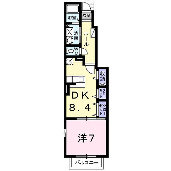 セントラーレ　パルク弐番館 105｜千葉県我孫子市柴崎台2丁目(賃貸アパート1LDK・1階・40.07㎡)の写真 その2