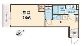 メグリオ新松戸II 201 ｜ 千葉県松戸市新松戸3丁目206-3（賃貸アパート1K・2階・25.36㎡） その2