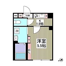 ER松戸 102 ｜ 千葉県松戸市根本450番地4（賃貸マンション1K・1階・20.43㎡） その2