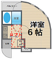 フィエスタ新松戸 207 ｜ 千葉県松戸市新松戸南2丁目109-1（賃貸アパート1K・2階・17.01㎡） その2