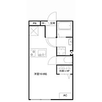 MQuarto梅郷II 202 ｜ 千葉県野田市山崎1715番地1(付近)（賃貸アパート1R・2階・25.06㎡） その2