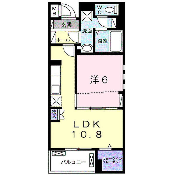 コントレイル 101｜千葉県柏市大室(賃貸マンション1LDK・1階・41.94㎡)の写真 その2