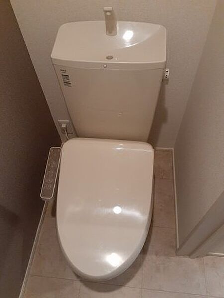 画像8:落ち着いた色調のトイレです