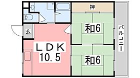 兵庫県姫路市書写（賃貸アパート2LDK・1階・46.86㎡） その2