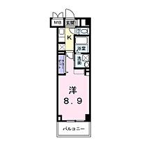 兵庫県姫路市市之郷（賃貸マンション1K・4階・30.98㎡） その2