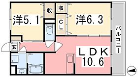 兵庫県姫路市香寺町野田（賃貸マンション2LDK・1階・51.00㎡） その2