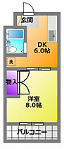 グリーンライフ 106 ｜ 静岡県袋井市堀越２丁目（賃貸マンション1DK・1階・25.92㎡） その2