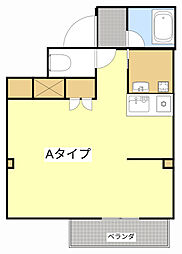 シアトルTODAX ワンルームの間取図画像