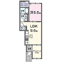 ベル 102 ｜ 静岡県掛川市和光３丁目（賃貸アパート1LDK・1階・40.11㎡） その2