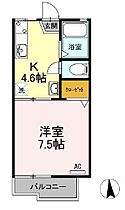 ルミエールビレッジ 201 ｜ 静岡県掛川市緑ケ丘１丁目（賃貸アパート1K・2階・24.71㎡） その2