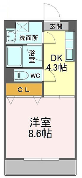 メゾン・アージュ 101｜静岡県袋井市川井(賃貸マンション1DK・1階・30.35㎡)の写真 その2