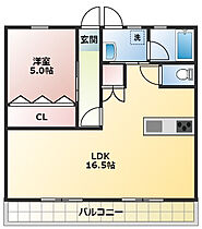 メゾン上岡田B 202 ｜ 静岡県磐田市上岡田（賃貸アパート1LDK・2階・49.50㎡） その2