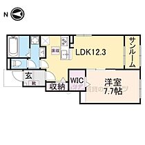 奈良県桜井市大字西之宮（賃貸アパート1LDK・1階・50.01㎡） その2