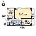 モナーク率川1階7.7万円