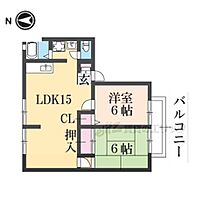 大阪府交野市私部西４丁目（賃貸アパート2LDK・2階・59.32㎡） その2