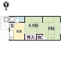 奈良県大和郡山市額田部北町（賃貸アパート2K・2階・29.81㎡） その2