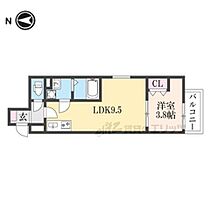 奈良県大和郡山市筒井町（賃貸アパート1LDK・3階・31.67㎡） その2