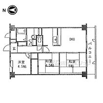 奈良県奈良市三条栄町（賃貸マンション3LDK・3階・64.45㎡） その2