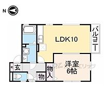 奈良県奈良市紀寺町（賃貸アパート1LDK・2階・40.47㎡） その2