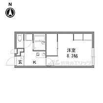 大阪府枚方市東香里元町（賃貸アパート1K・2階・22.70㎡） その1