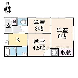 🉐敷金礼金0円！🉐新旭ケ丘8-14貸家